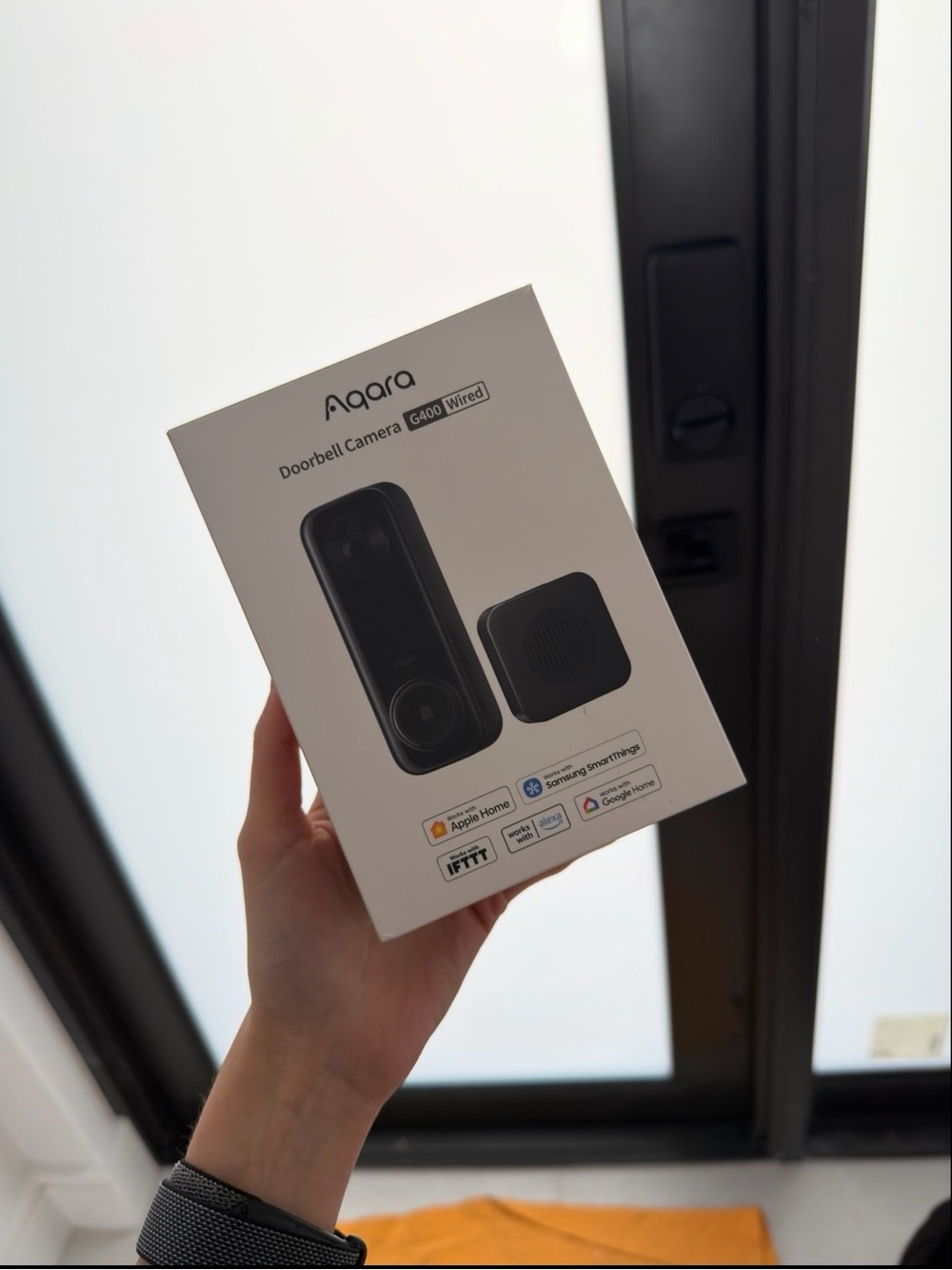 Aqara Doorbell Camera G400 with Chime, Wired/PoE, HomeKit Secure Video,IP65